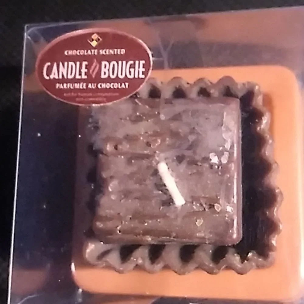 Chocolate Candles Set of 3